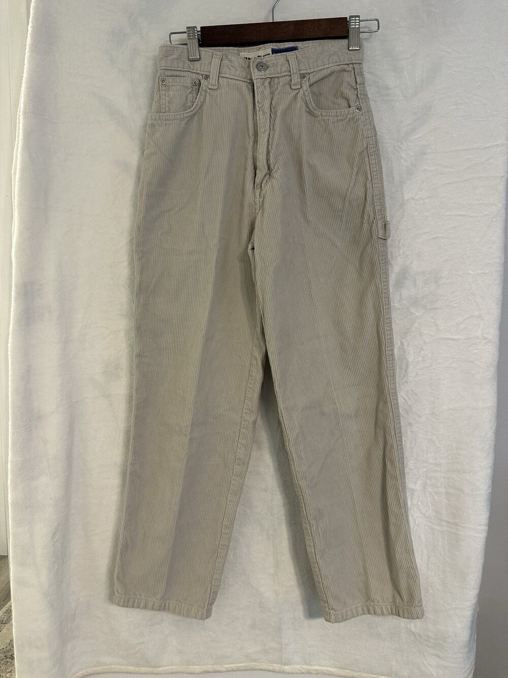 Vintage Y2K Faded Glory Cordoury Carpenter Pants Size 14